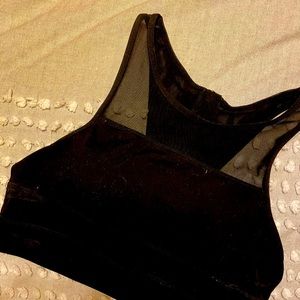 Zyia black all star bra